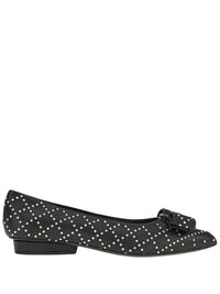 Salvatore Ferragamo - Women's Viva Rhinestone-embellished Flat Pumps