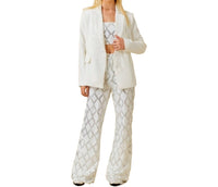 Mainstrip - Frisky Business Sequin Fringe Blazer