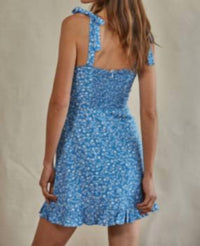 By Together - Woven Sweet Heart Mini Dress