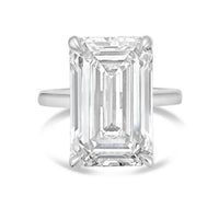 Diana M Jewels - Women's Emerald Lab-Grown Diamond Fashion Ring (12.00 Ct) - Luxe