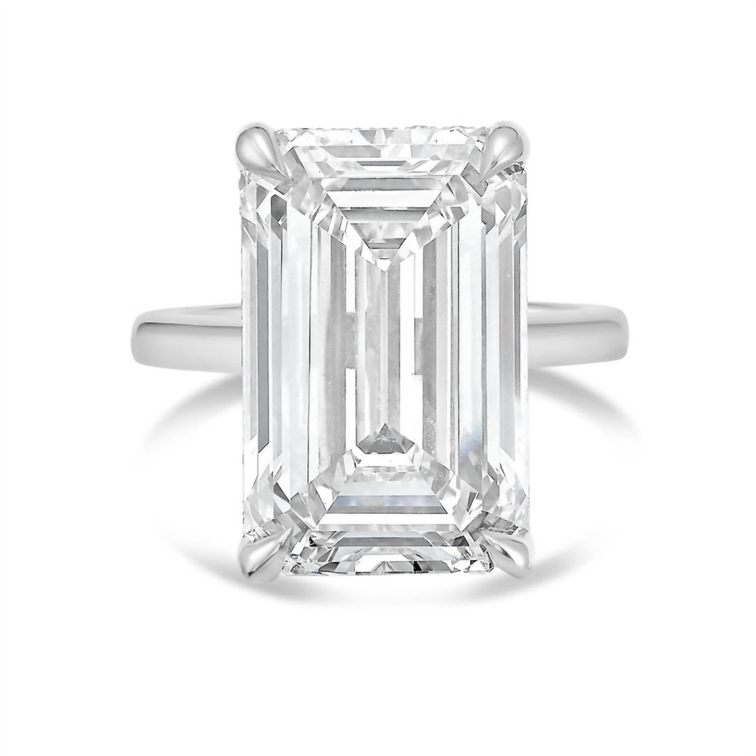 Diana M Jewels - Women's Emerald Lab-Grown Diamond Fashion Ring (12.00 Ct) - Luxe