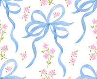 THE PROPER PEONY Girls Blossom Bow One Piece Swimsuit in white - kids' item - detail view