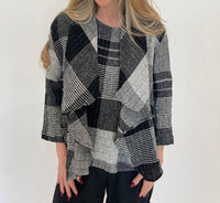 Chalet Et Ceci - Mina Linen Plaid Jacket