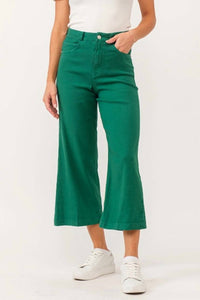 Dear John Denim - Audrey Super High Rise Cropped Wide Leg Pants