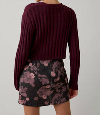 Sunday Edition - Twisted Sweater Top
