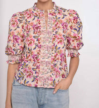Love The Label - Zinny Button Front Top