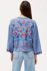 Johnny Was - Women's Elizabeth Front Tie Patchwork Kimono