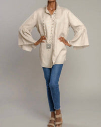 Arte Italica - Kendall Ruffle Sleeve Blouse