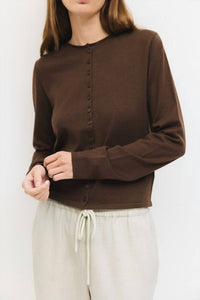 All : Row - Shea Cozy Rolled Neckline Cardigan