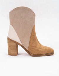 Ccocci - Women's Kendall Tri-tone Heeled Bootie