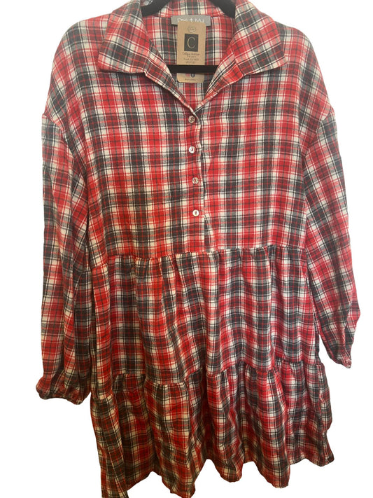 Pixi + Ivy - Women's Plaid Dress