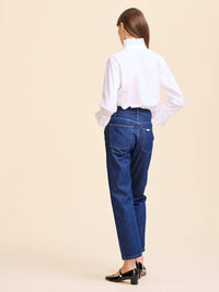 Mille - Phoebe Ruffle Collar Top