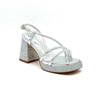 Exe - Women's Metallic Platform Heel