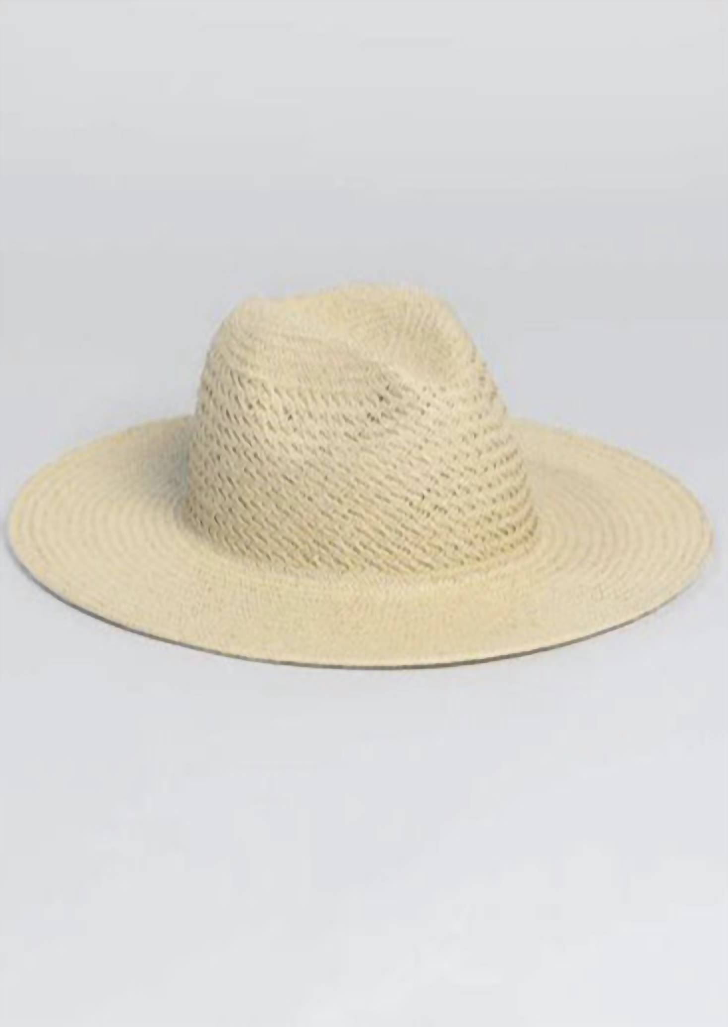 Hat Attack - Women's Luxe Vented Packable Straw Hat