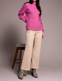 Tribal - Long Sleeve Mock Neck Sweater