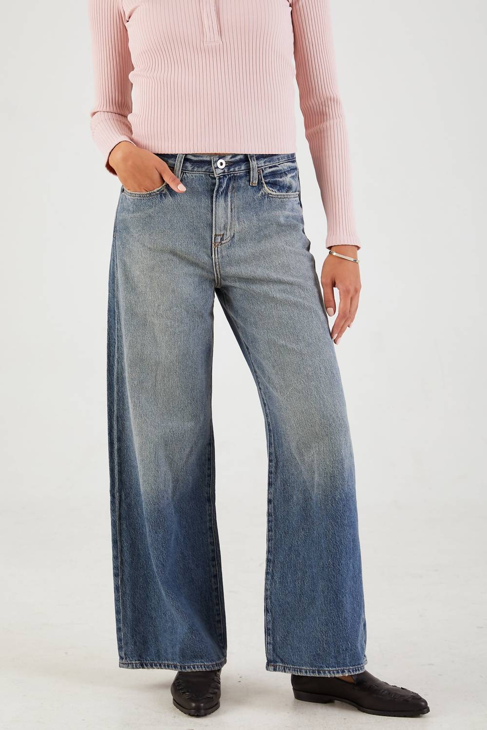 Nsf - Selena Wide Leg Jean