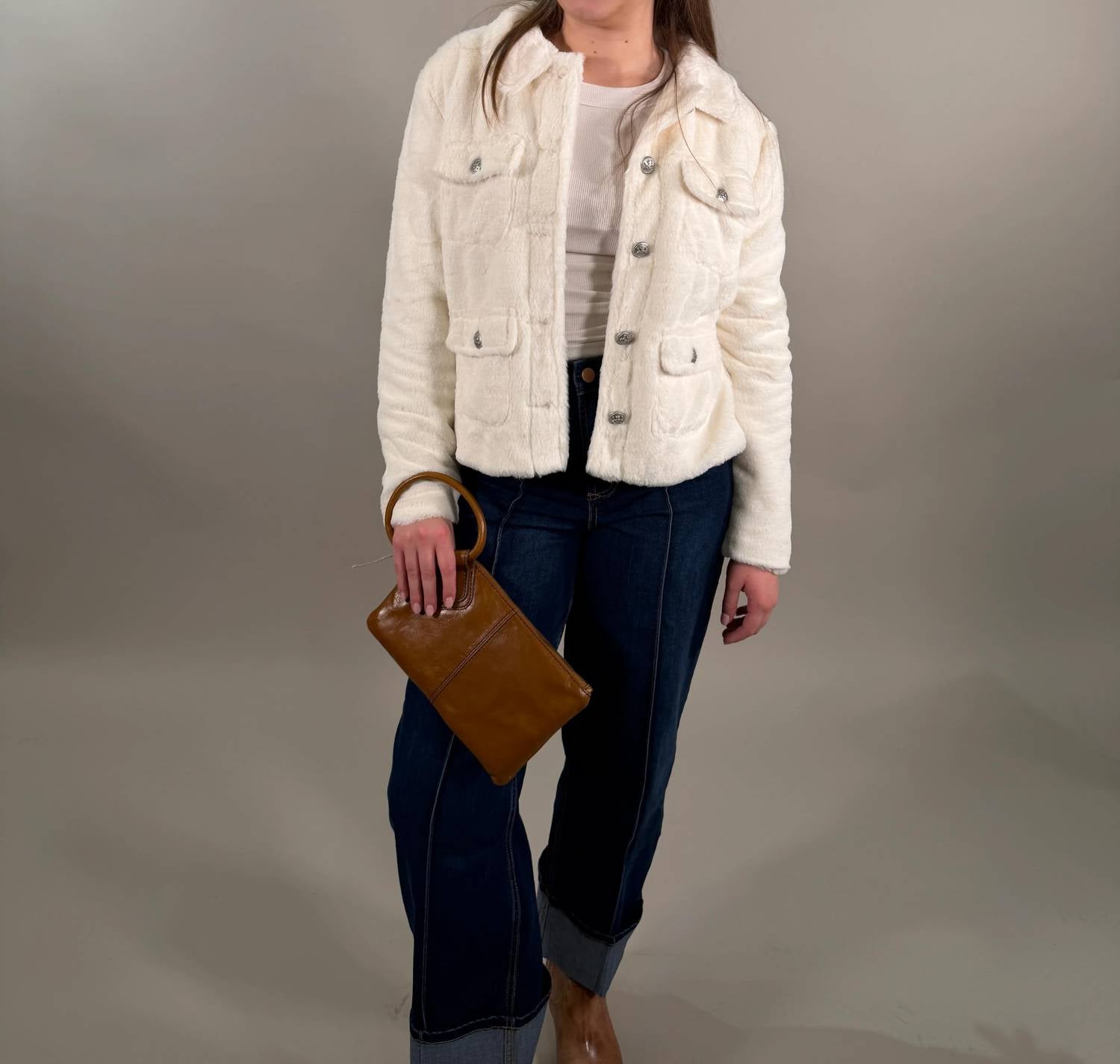 Dear John Denim - Sherpa Button-front Jacket