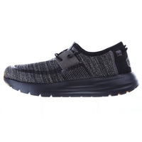 HEY DUDE Men's Sirocco Shoes in black night - men's sneaker - detail view