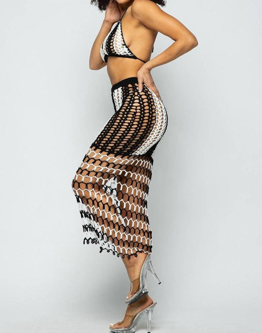 Hera Collection - Playa De Carmen Top And Skirt Set