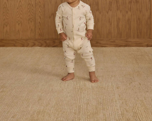 Rylee + Cru - Baby's Organic Long John Pajamas