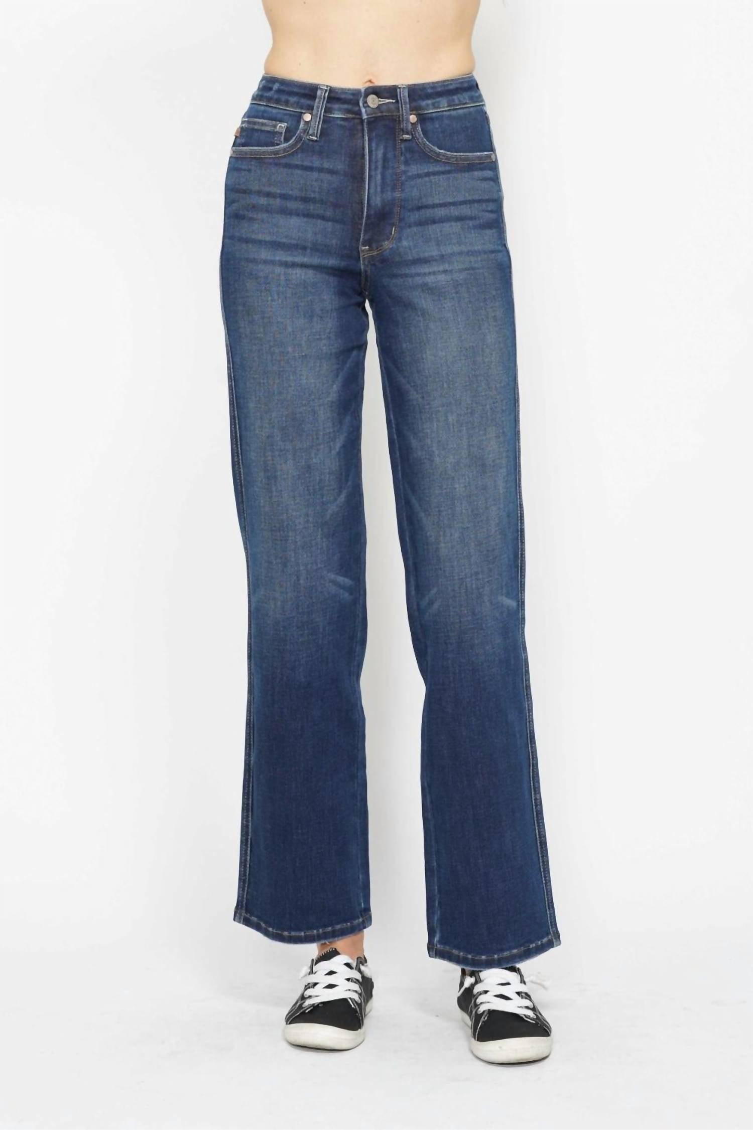 Judy Blue - High Waist Tummy Control Classic Straight Jean