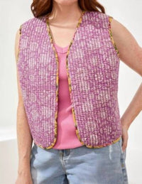 Tribal - Reversible Combo Print Vest