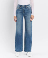 Flying Monkey - Super High Rise Wide Leg Jeans