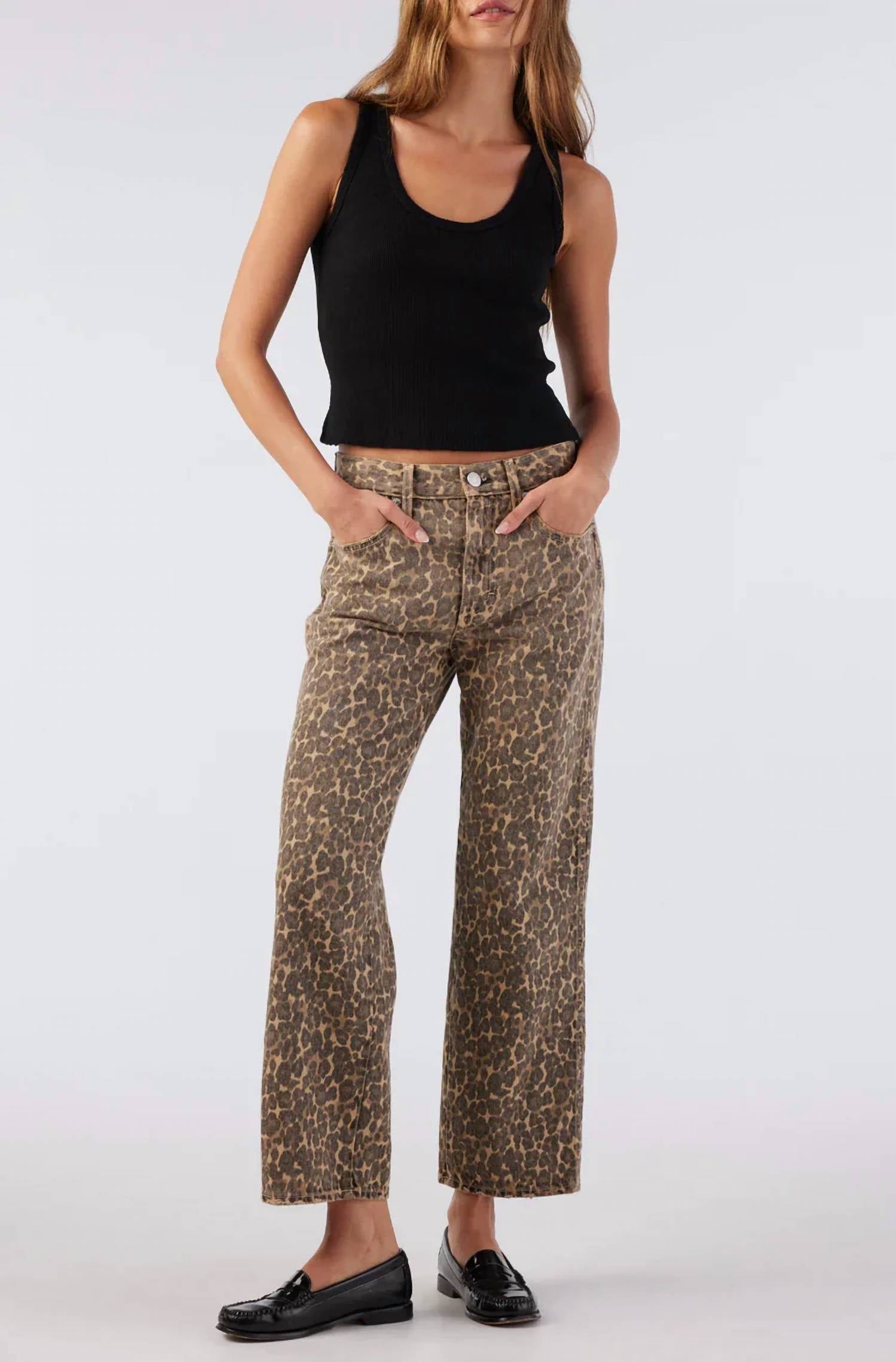 Amo - Billie Wide Straight Leg Jeans