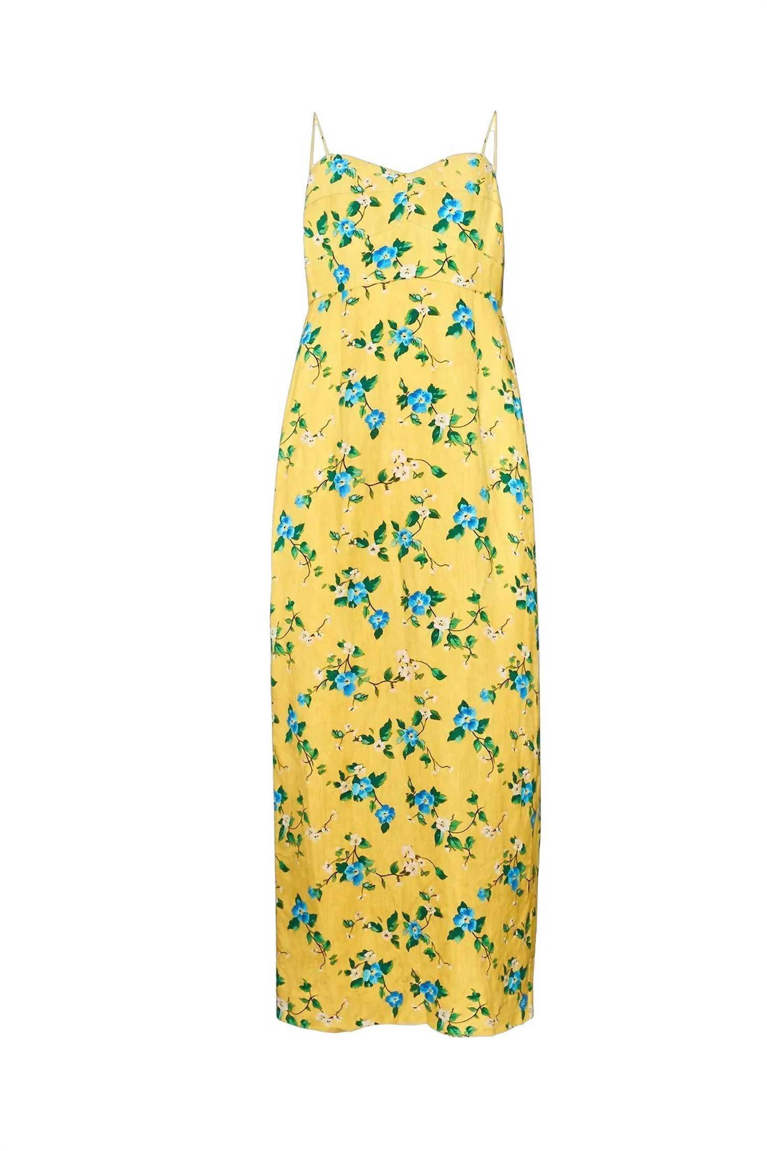 Hunter Bell - Amal Spaghetti Strap Midi Dress