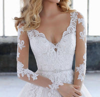 Morilee - Katherine Appliques And Alencon Lace Gown
