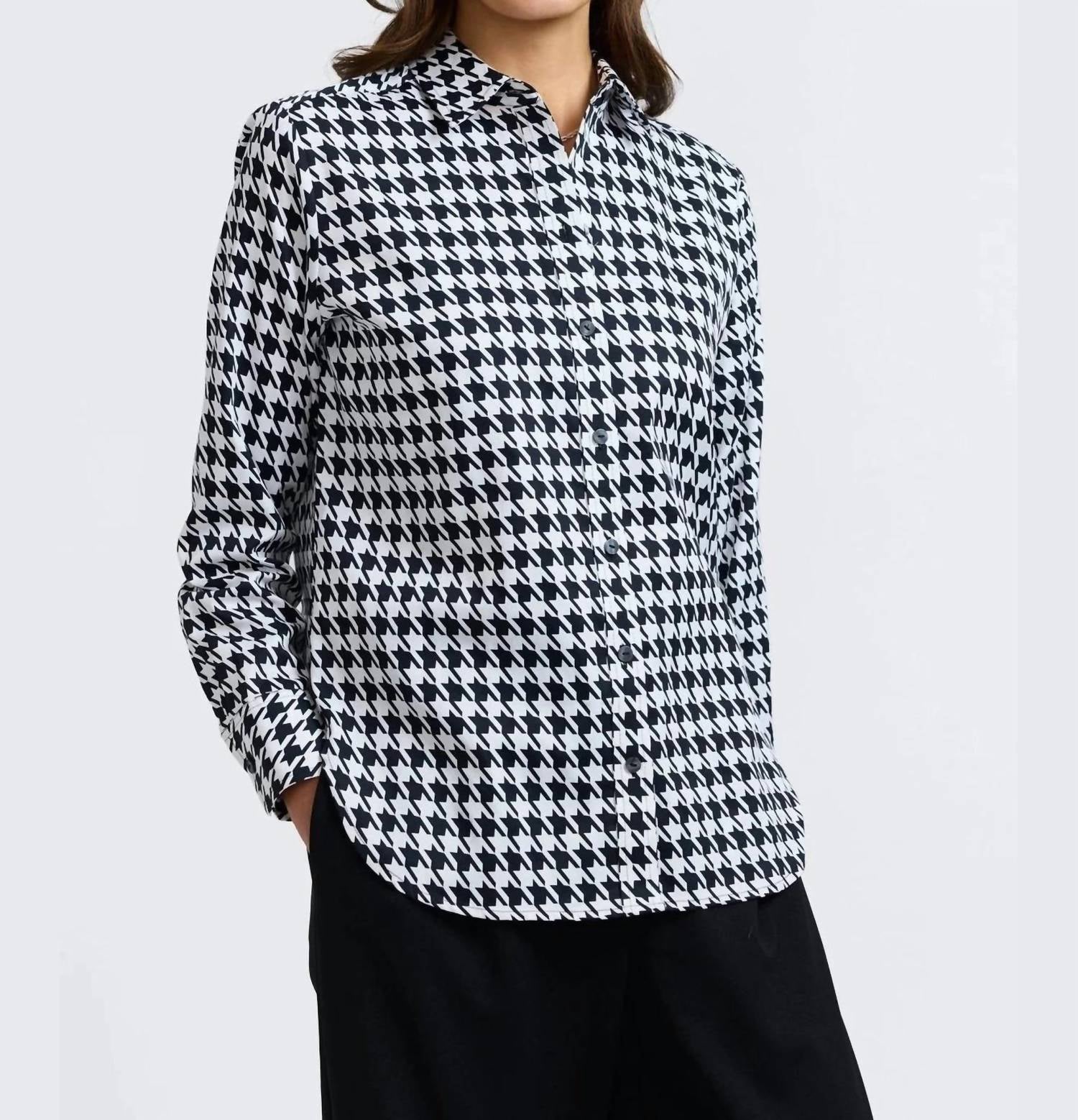 Foxcroft - Meghan Longsleeve Shirt