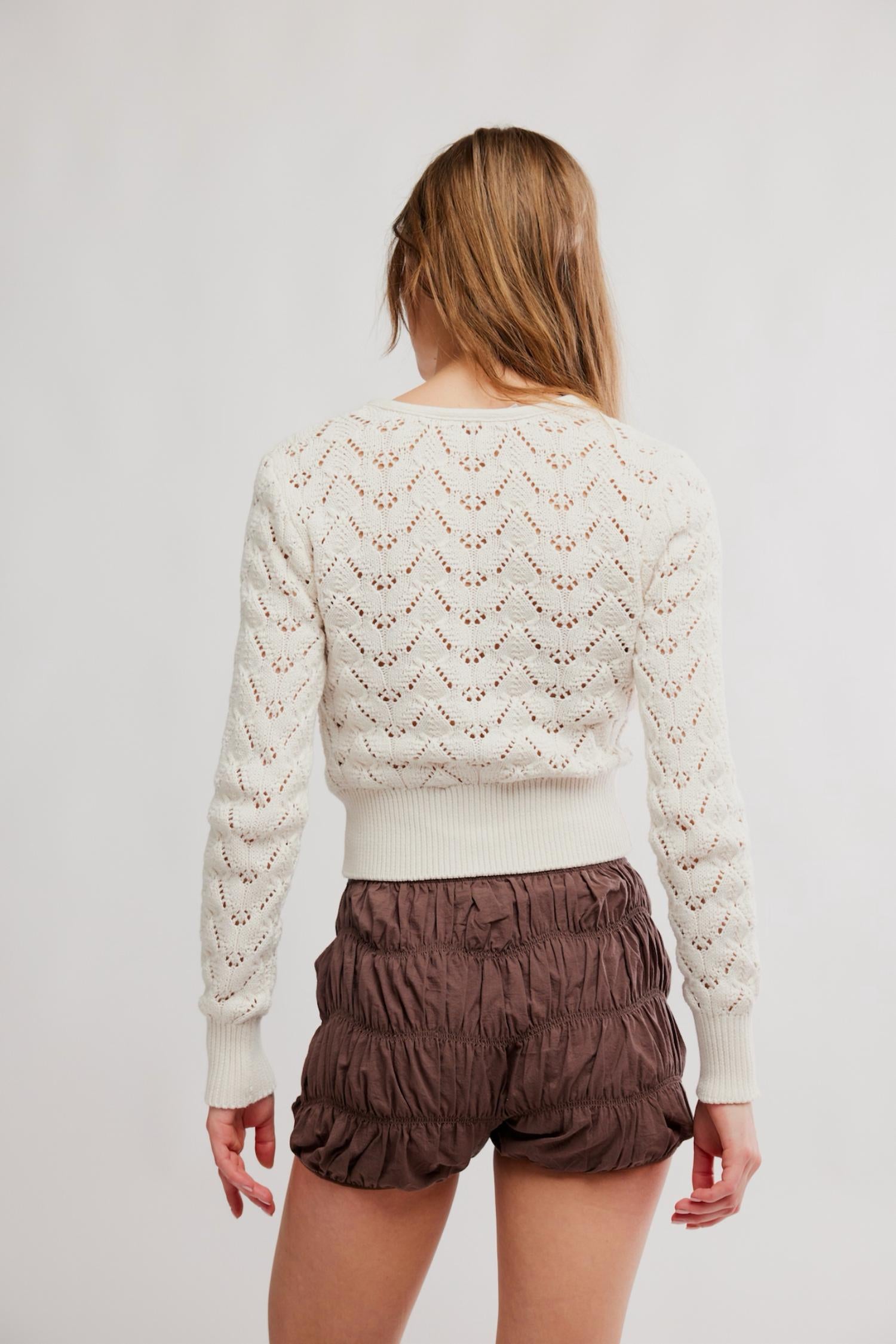 Free People - Pretty In Pointelle Cardigan