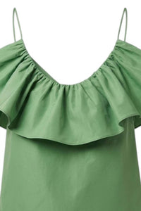 Tara Jarmon - Women's Cotton Poplin Off-shoulder Top