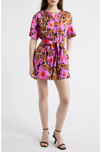 Frnch - Salvinia Floral Cotton Blend Romper