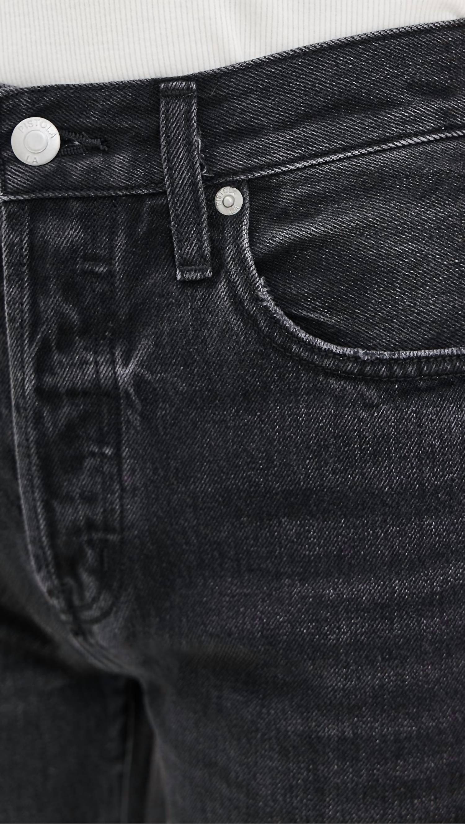 Pistola - Cassie Super High Rise Straight Jeans