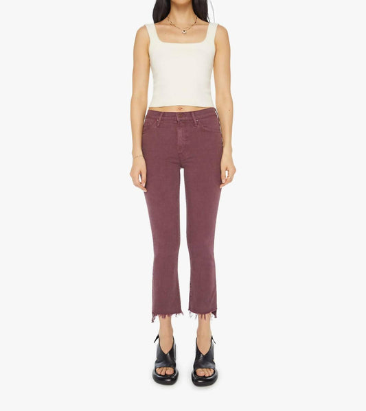 Mother - Insider Crop Step Fray Jeans