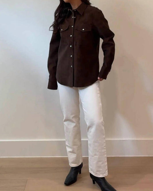 Et Clet - Suede Button Up