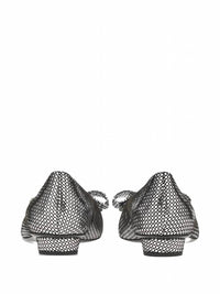 Salvatore Ferragamo Women's Bow Ballet Flats in black - women's flats - view 4