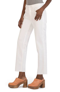 Kut From The Kloth - Rachael Hi Rise Raw Hem Mom Jeans