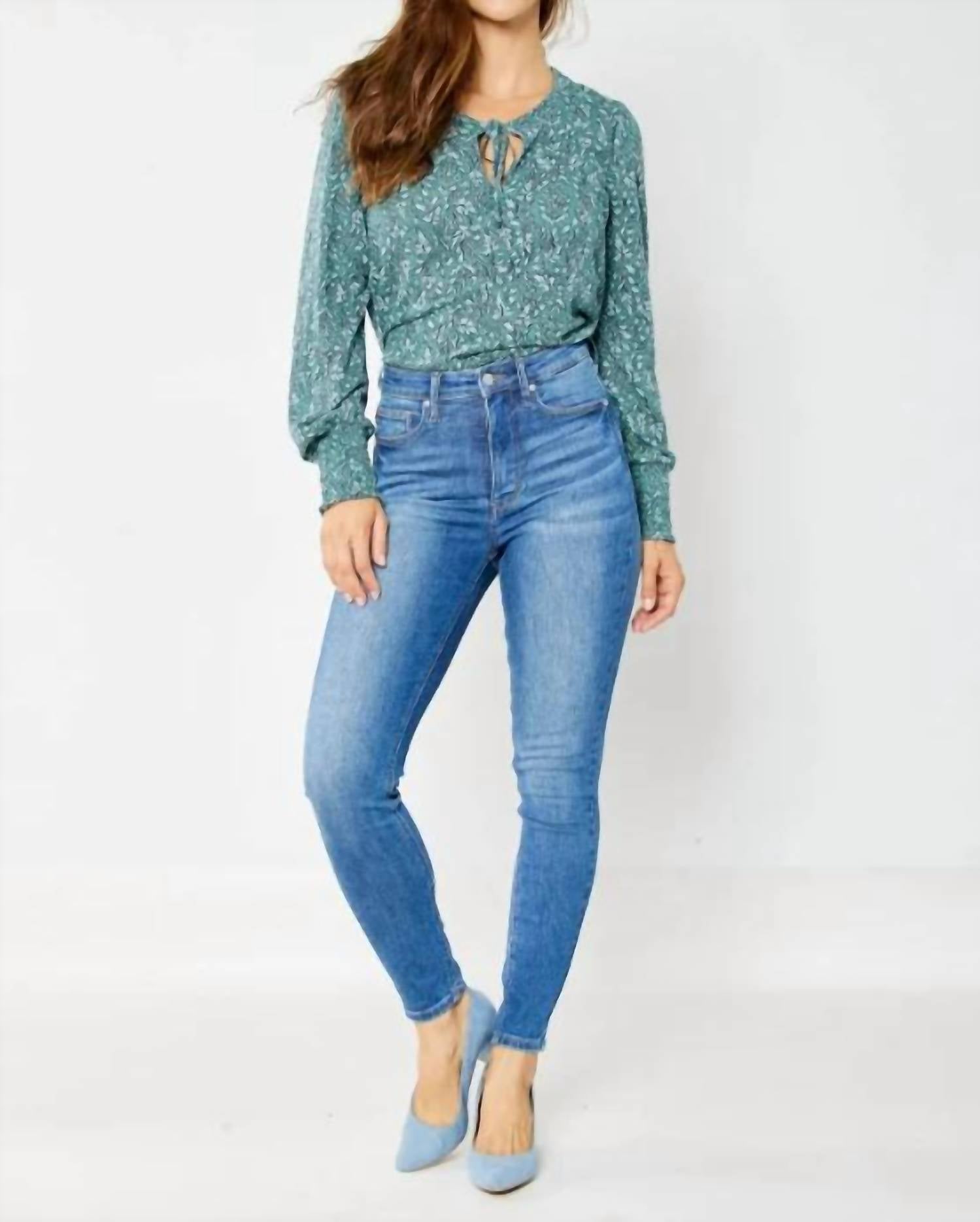Judy Blue - Women's Greeley Tummy Control Skinny Denim Jeans
