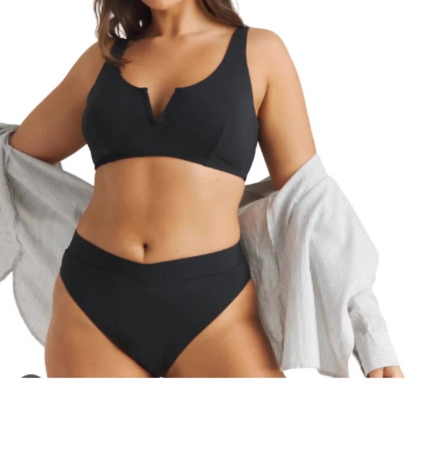 Bandier - Deep V-neck Bra