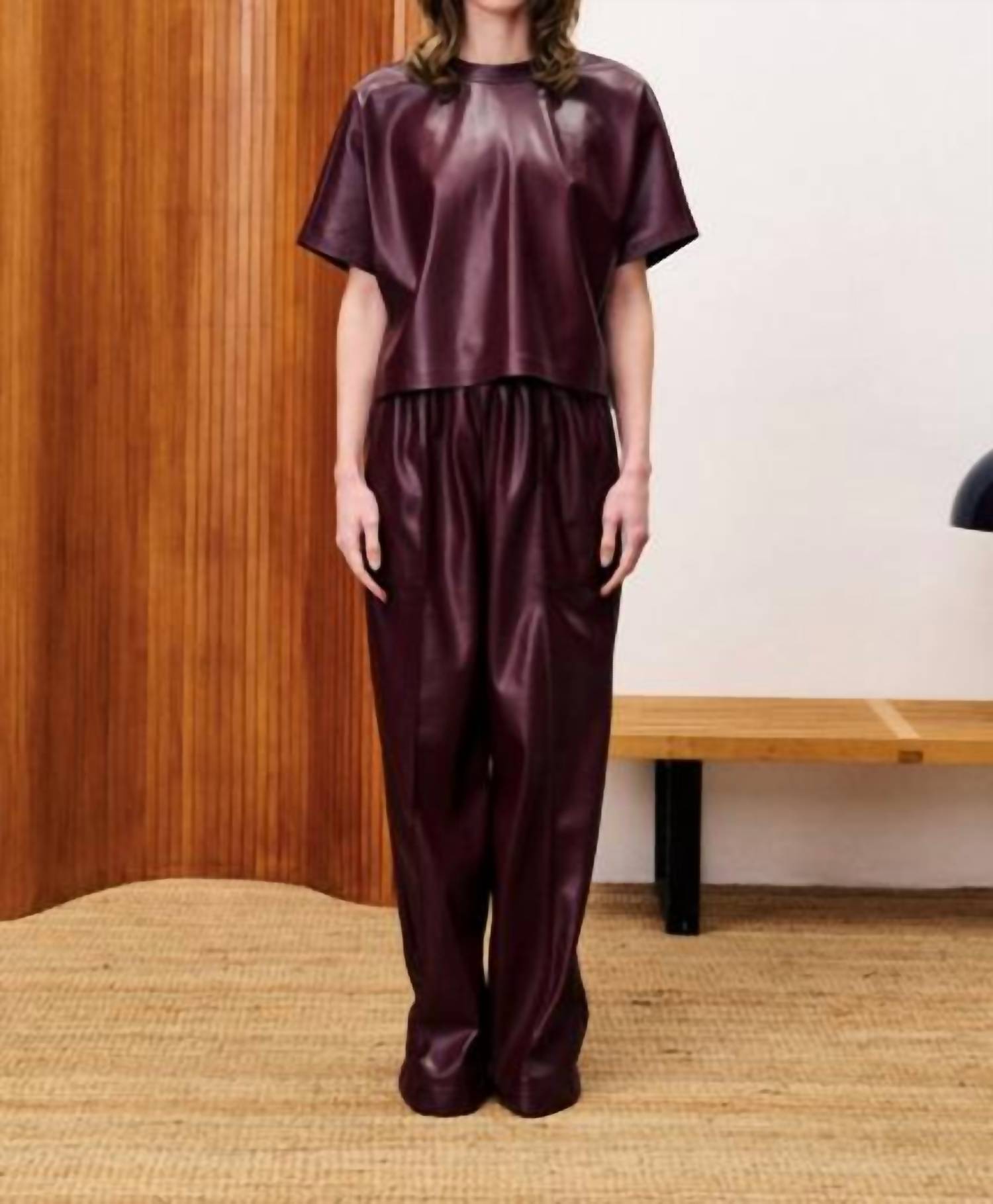 Frnch - Michaux Faux Leather Pants
