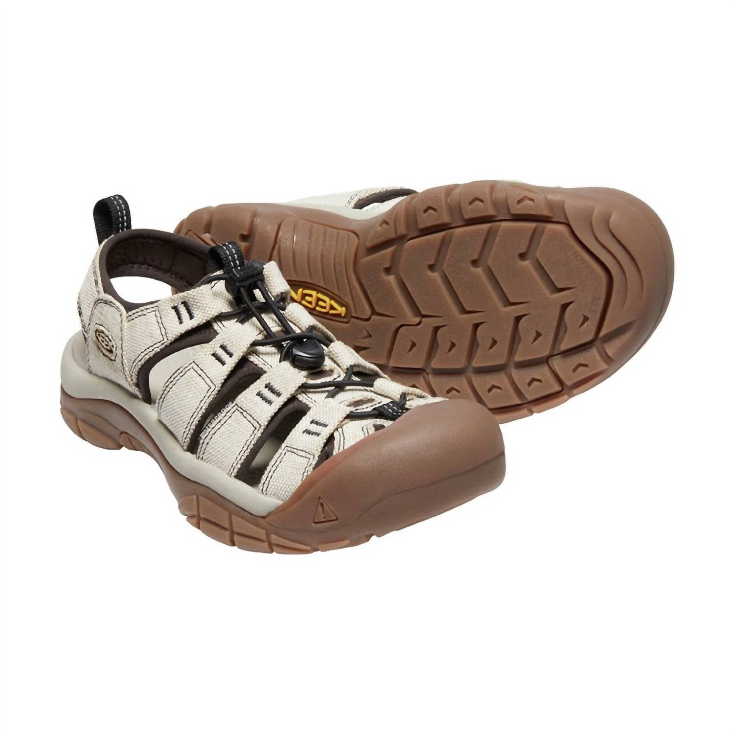 Keen - Men's Canvas Round Toe Sandals