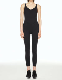 Bandier - V-neck Tempo Full Length Catsuit