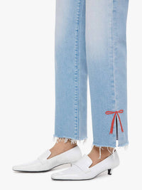 Mother - Rambler Zip Slice Hover Fray Jeans