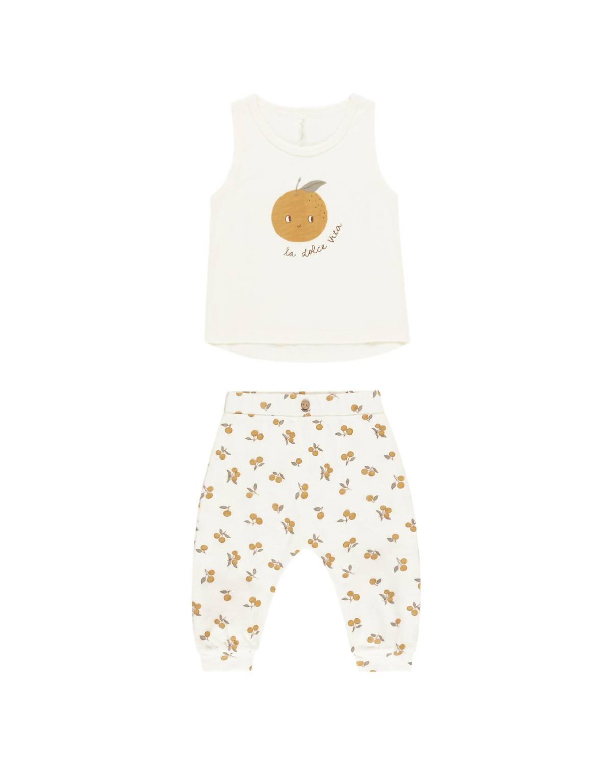 Rylee + Cru - Girls Tank And Slouch Pant Set