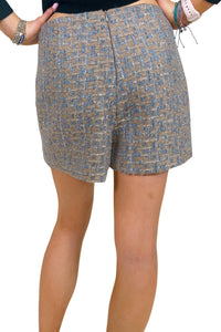 Lucy Paris - Mado Tweed Mini Skort