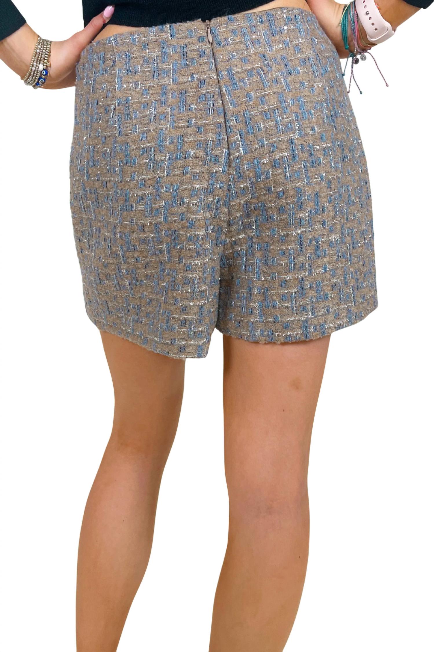 Lucy Paris - Mado Tweed Mini Skort