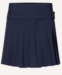 Stine Goya - Belted Pleated Mini Skirt