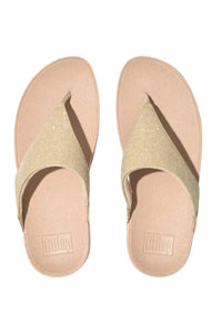 Fitflop - Women's Lulu Shimmerlux Toe Post Sandal